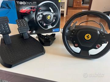 Volante thrustmaster T80 ferrari 488 GTB edition