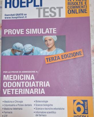 HOEPLI TEST - Prove Simulate (12 Test) - Terza Edi