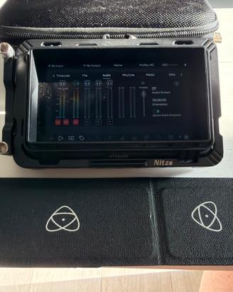 Monitor Atomos Ninja V, cage Nitze, SSD 500gb