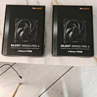 VENTOLE BEQUIET SILENT WING PRO 4 da 140mm e 120mm