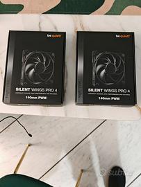 VENTOLE BEQUIET SILENT WING PRO 4 da 140mm e 120mm