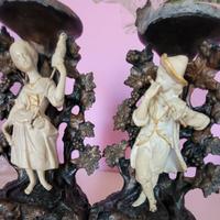 Coppia di vecchie fruttiere