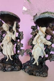 Coppia di vecchie fruttiere