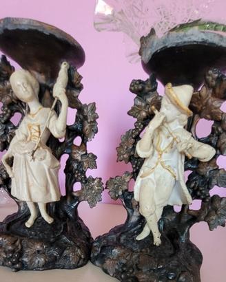 Coppia di vecchie fruttiere