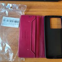 Cover Custodia pelle xiaomi redmi note 13 5g rossa