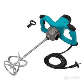 Miscelatore Elettrico 1600W per Malta Colla Resina