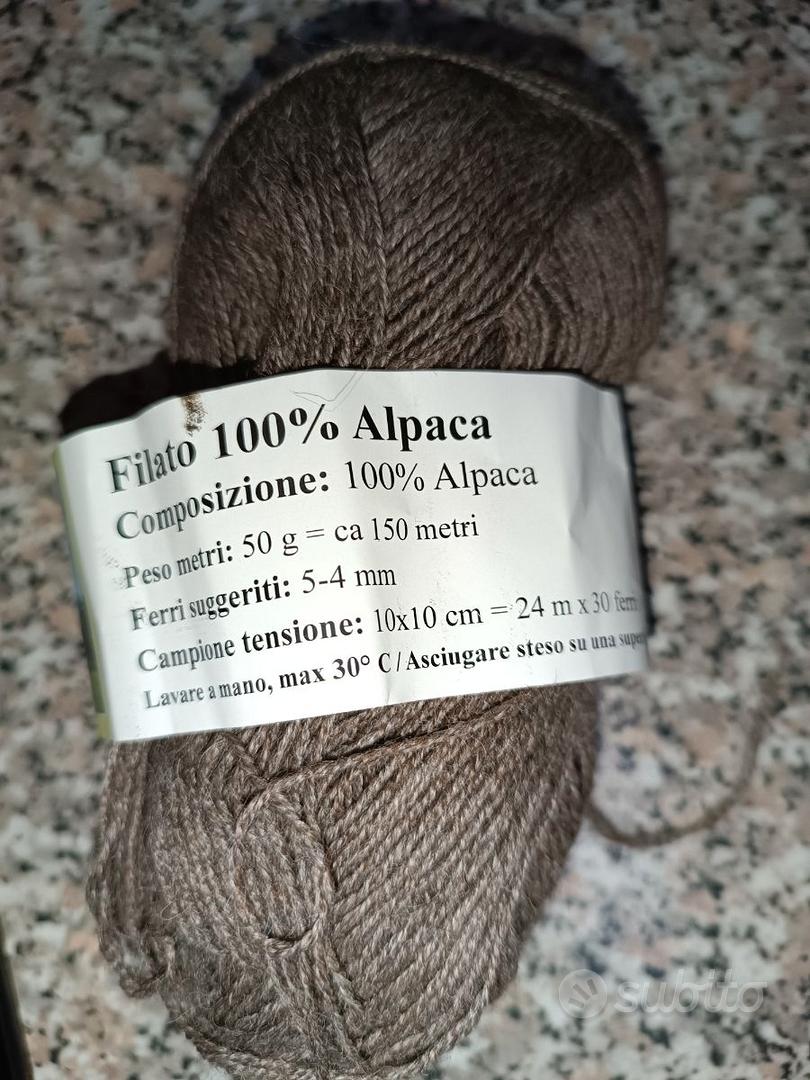 Guanti uomo 100% lana di alpaca