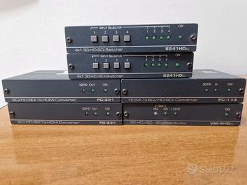 Kramer switch Audio ed extender