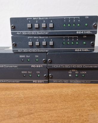 Kramer switch Audio ed extender