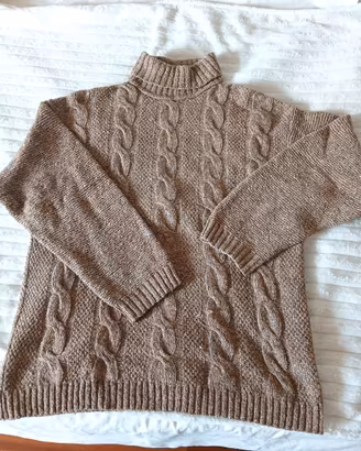 Maglione uomo XL a trecce - Made in Italy