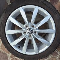 Cerchi Volkswagen Golf R17 + Gomme termiche