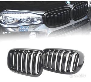 GRIGLIA BMW X5 F15 13-20 X6 F16 14- LOOK M NERO LU