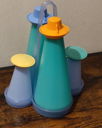 Set olio/aceto e sale/pepe Tupperware