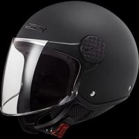 Casco ls2 of558 sphere lux matt black nero opaco