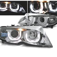 FARI BMW E46 4 PORTE 01-05 ANGEL EYES A U FONDO CR