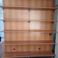 Scaffalatura legno autoportante 