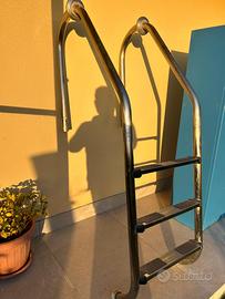 Scaletta per piscina Astralpool acciaio