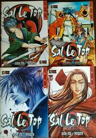 Lotto 4 Fumetti Saletop vintage manwha flash book