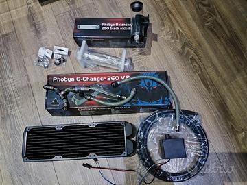 Impianto liquido custom per pc fisso