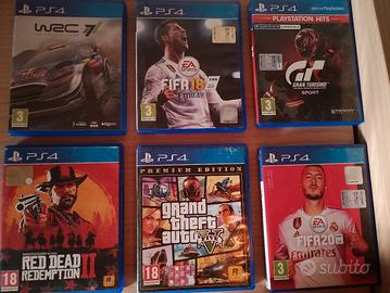 Lotto 6 Giochi PS4 