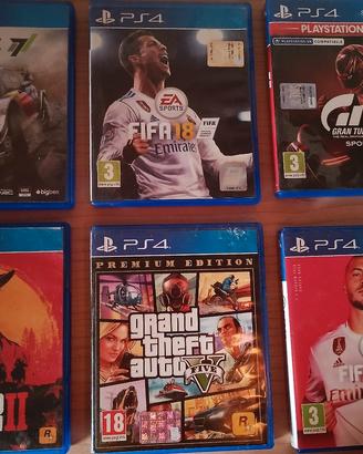Lotto 6 Giochi PS4 