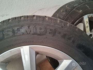 gomme invernali con cerchi in lega 