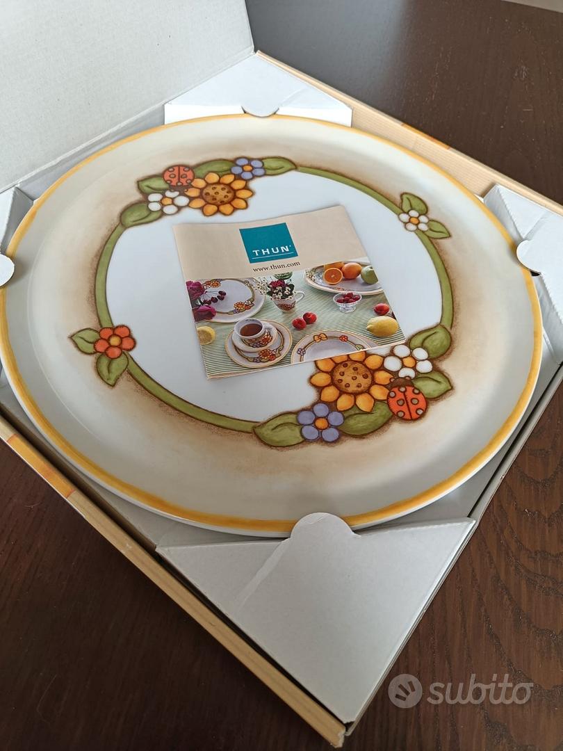 Set 6 Piatti Piatti Quadrati In Porcellana 24.7x2.2cm - Design Moderno Con Linee Nere E Argento, Serie FIONA - Foto 11