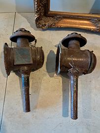 Coppia fanali per carrozza 