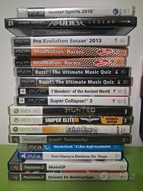 lotto videogiochi  PS2 PSP Xbox pc