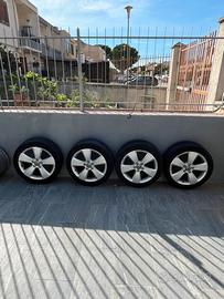 Cerchi e gomme audi 17 5x112