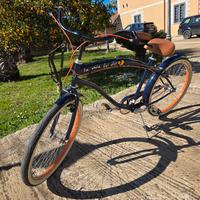 Bicicletta B-BIKE BECRUISER BLU Nuova