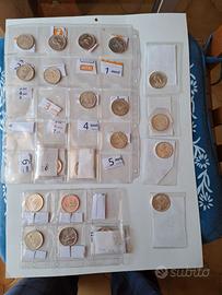 REP.IT.ALCUNE 500 LIRE ARGENTO–DAL 1958 AL 2001