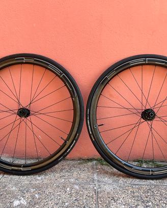 Ruote Carbonio HED Stinger 3 Disc Tubolare Shimano