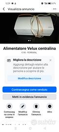 alimentatore centralina Velux