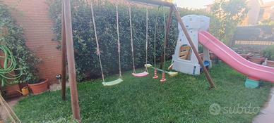 Parco giochi completo per bambini da 2 a 8 anni 