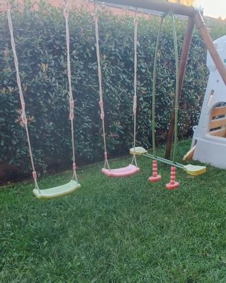 Parco giochi completo per bambini da 2 a 8 anni 