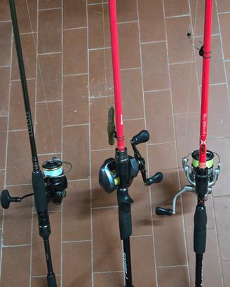 Combo Spinning (Airrus, Megabass, Shimano D )