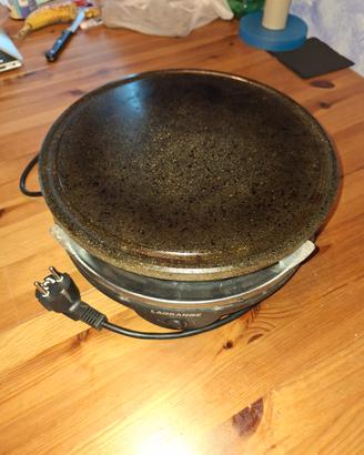 grill in pietra elettrico con raclette