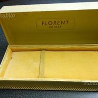 FLORENT Swiss SCATOLA PORTA OROLOGIO vintage wbx70