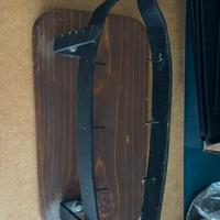 Portaprosciutto vintage in legno