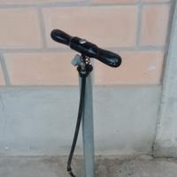 Pompa Bici Vintage da Officina - Acciaio