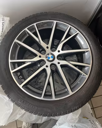 Cerchi in Lega BMW 195/55 R17  + gomme invernali