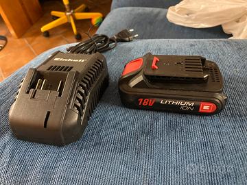 Caricabatterie più batteria 18 V