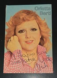 Cartolina autografata