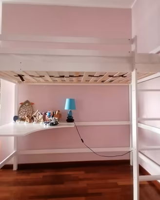 Letto a castello nuovo con scrivania x trasf vend