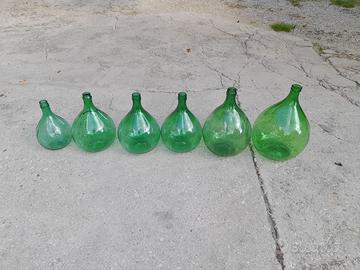 Damigiane di vetro spesso VITALINI
