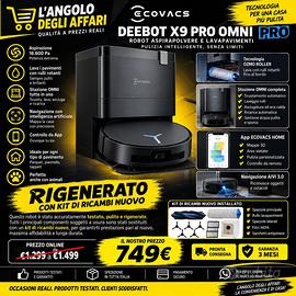 Robot aspirapolvere e aspiralavamenti