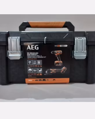 KIT TRAPANO SUBCOMPACT + SMERIGLIATRICE AEG