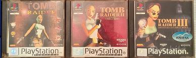 VIDEOGIOCHI TOMB RAIDER 1-2-3-4-5