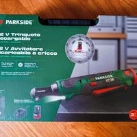 Avvitatore a cricchetto Parkside con batteria 12V